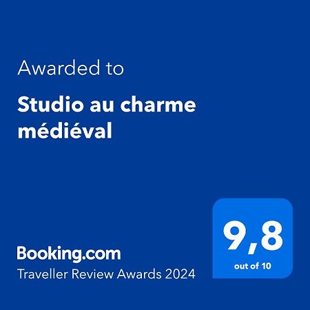 Studio Au Charme Medieval La Garde  Εξωτερικό φωτογραφία